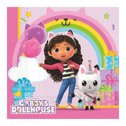 Gabby's Dollhouse servetten 33x33cm 20 stuks