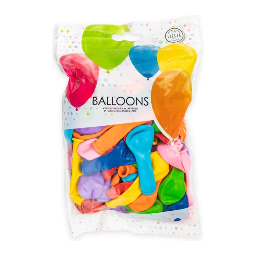 Gekleurde Ballonnen gekleurd 13cm 100 stuks