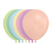 Gekleurde Ballonnen Pastel 13cm 100 stuks