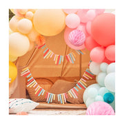 Gekleurde franje slinger Mix it Up Brights 3 x 1 meter
