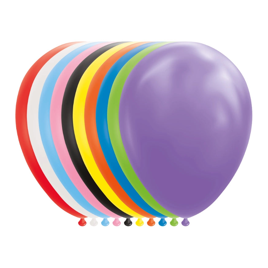 Gemixte kleuren ballonnen 30cm 50 stuks