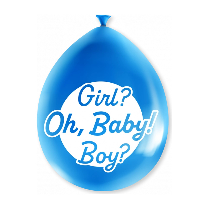 Gender Reveal - Ballonnen - 8 stuks - 30cm