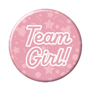 Gender Reveal - Button klein Team Girl