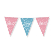 Gender Reveal - Vlaggenlijn - 10 meter