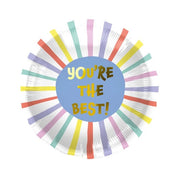 Geslaagd folieballon You're the best 45cm