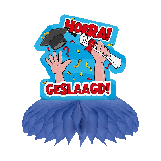 Geslaagd tafel standaard