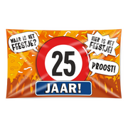 Gevel vlag - 25 jaar