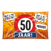 Gevel vlag - 50 jaar