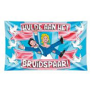 Gevel vlag - bruidspaar