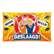 Gevel vlag - geslaagd
