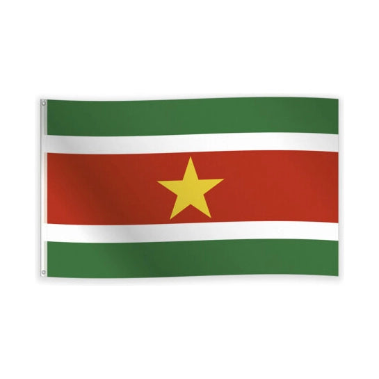 Gevelvlag Suriname 150x90cm