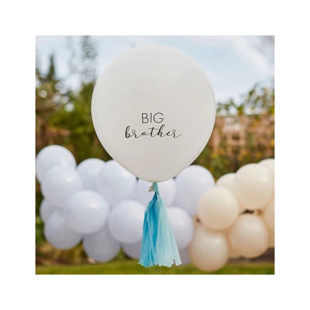 Grote big brother ballon wit- merk Ginger Ray