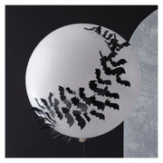 Halloween ballon met vleermuizen 3D effect