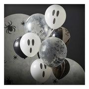 Halloween ballonnen mix 9 stuks