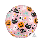Halloween Folieballon funny icons 43cm