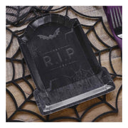 Halloween grafsteen bordjes 15x20cm