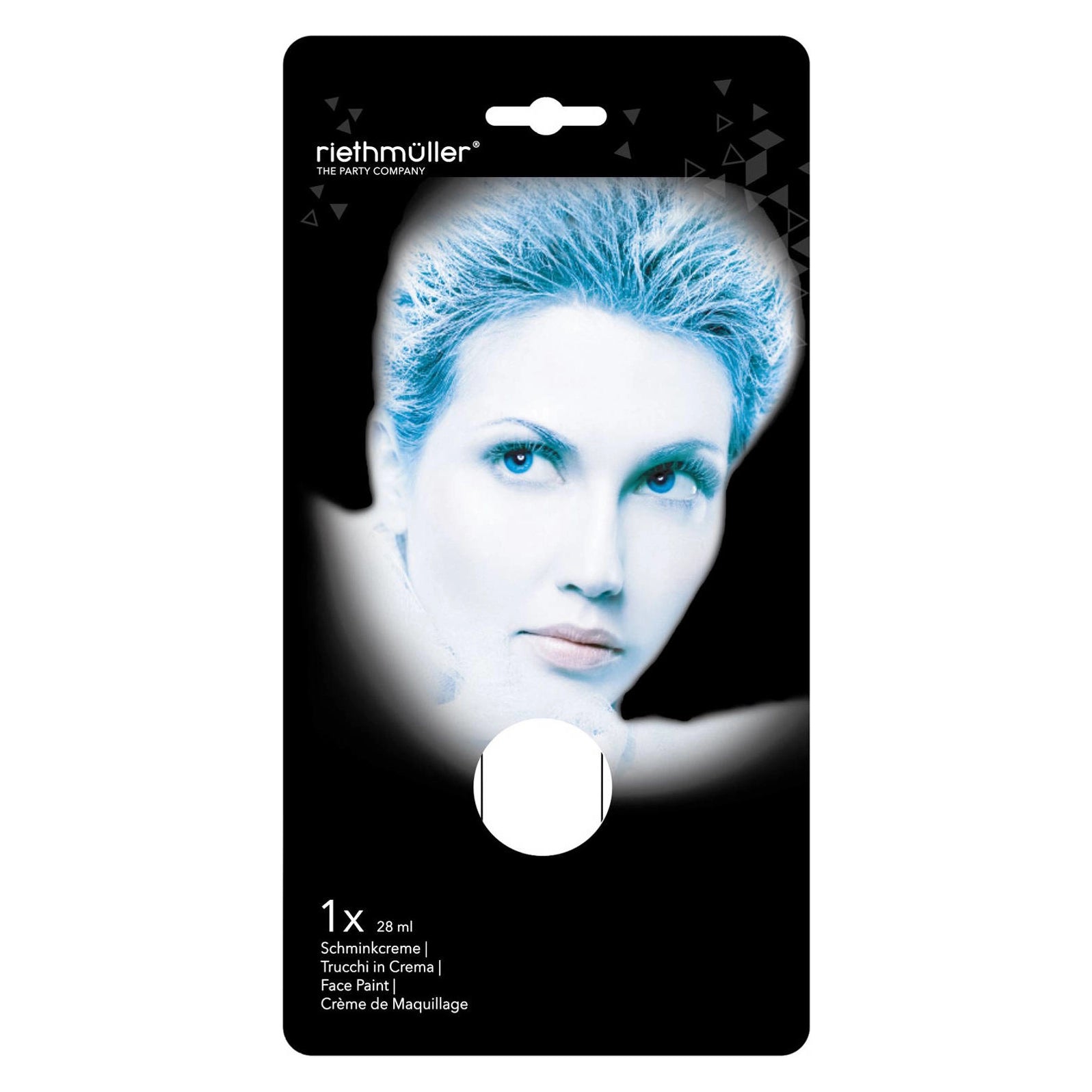 Halloween make-up cream wit