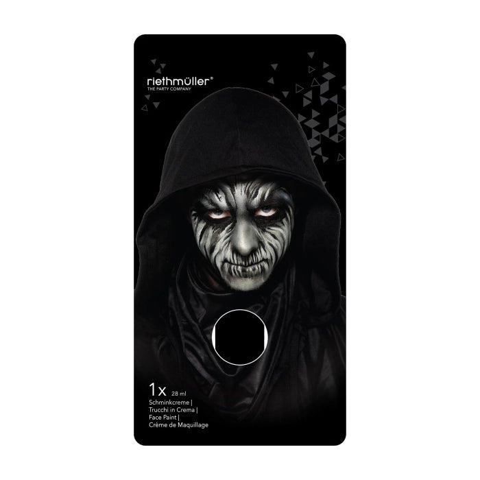 Halloween make-up cream zwart