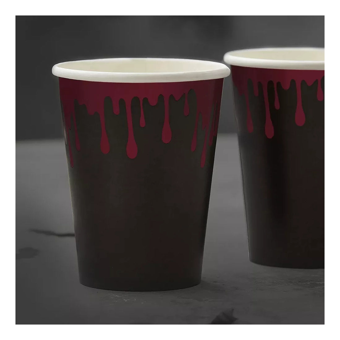 Halloween papier Bloody Black 8 stuks