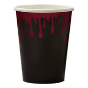 Halloween papier Bloody Black 8 stuks