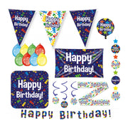 Happy Birthday Cartoon Versiering pakket - XL