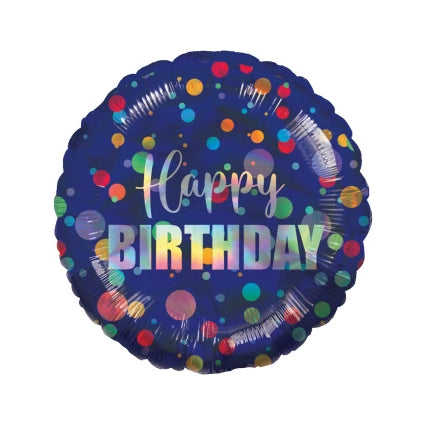 Happy Birthday folieballon 43 cm
