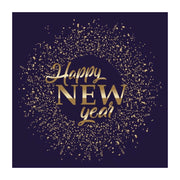 Happy New Year Servetten, 20 stuks