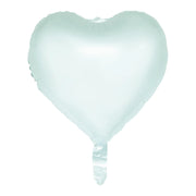 Hart folieballon pastel Groen Watercolor Hearts 45cm