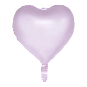 Hart folieballon pastel Paars Watercolor Hearts 45cm