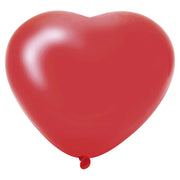 Hartballonnen rood 25cm 6 stuks