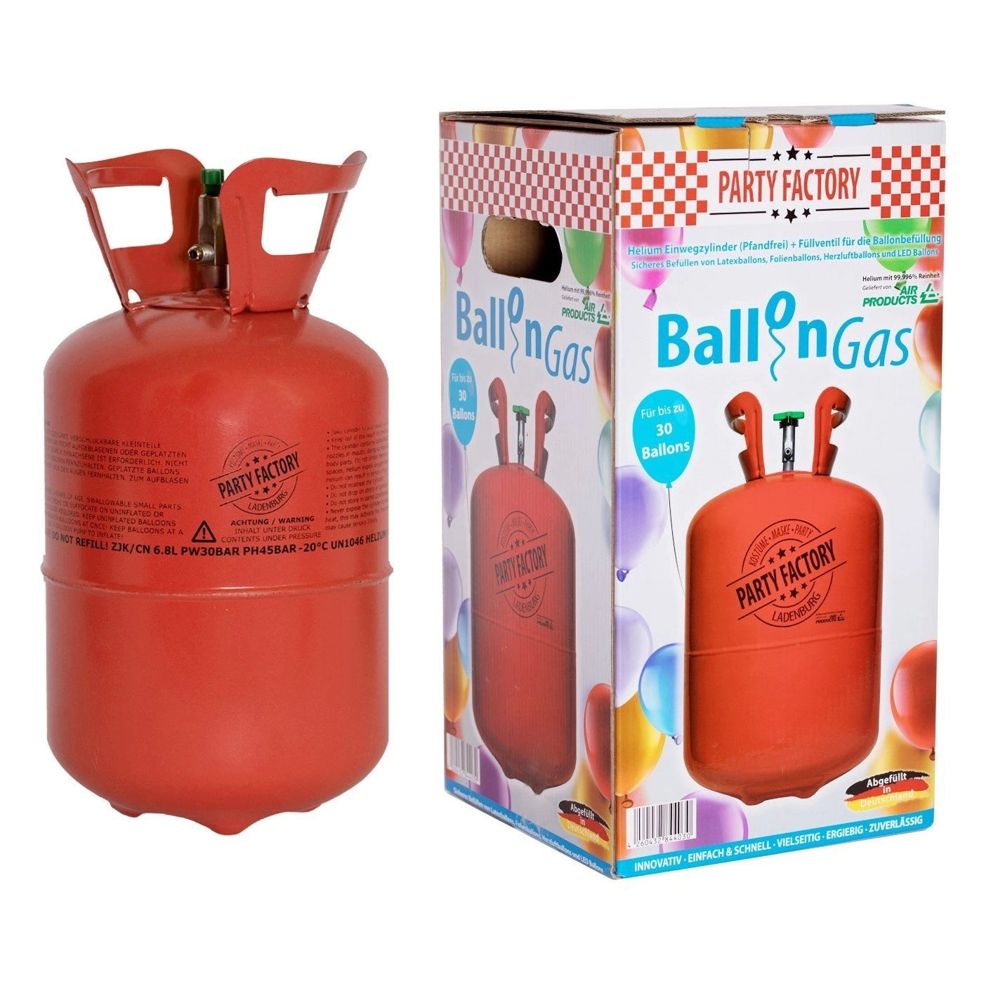 Helium Tank voor 30 ballonnen