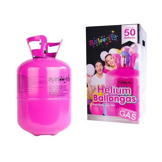 Helium tank voor 50 ballonnen