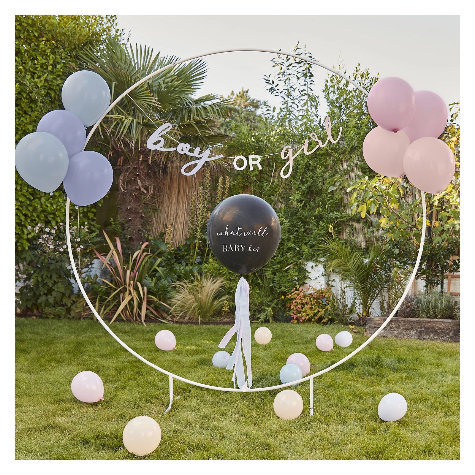 Hello Baby gender reveal versieringspakket