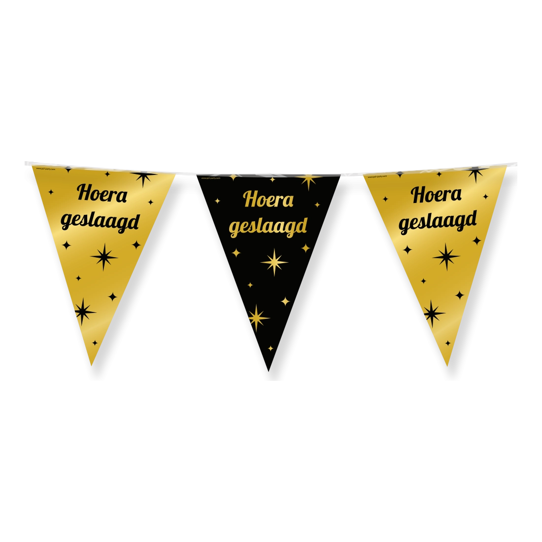 Hoera Geslaagd - Vlaggenlijn 10 meter - Classy Party
