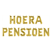 Hoera Pensioen - Folieballon-set