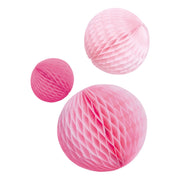 Honeycomb fandecoratie Hot Pink