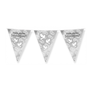 Hulde aan het bruidspaar - Vlaggenlijn - 10 meter