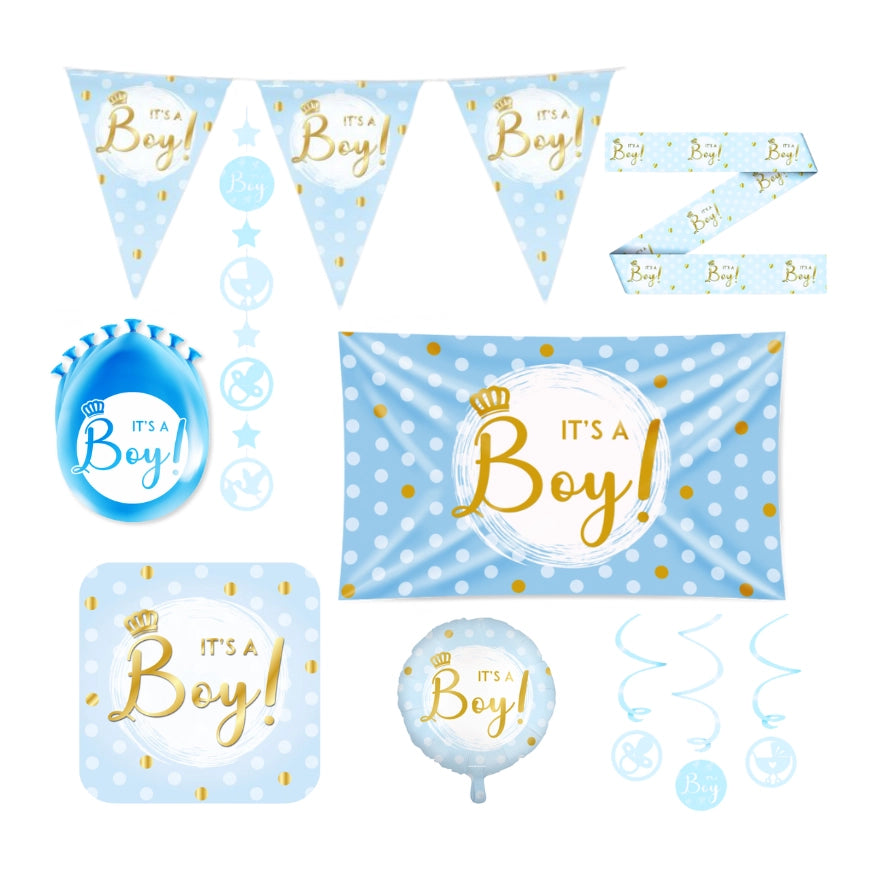 I'ts a Boy Versiering pakket - XL