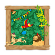 Jungle Dieren - Deurbord