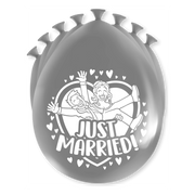 Just Married - Ballonnen - 8 stuks - 30cm