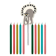 Kaarsen Zoo Party 10cm - 11 stuks