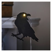 Kraaien slinger met lichtgevende ogen - Halloween