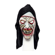 Latex zombie nonnen masker