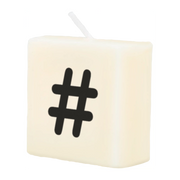 Letter Kaarsje - #