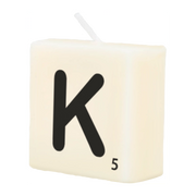 Letter Kaarsje - K