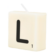 Letter Kaarsje - L