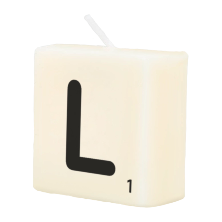Letter Kaarsje - L