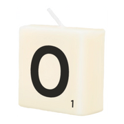 Letter Kaarsje - O