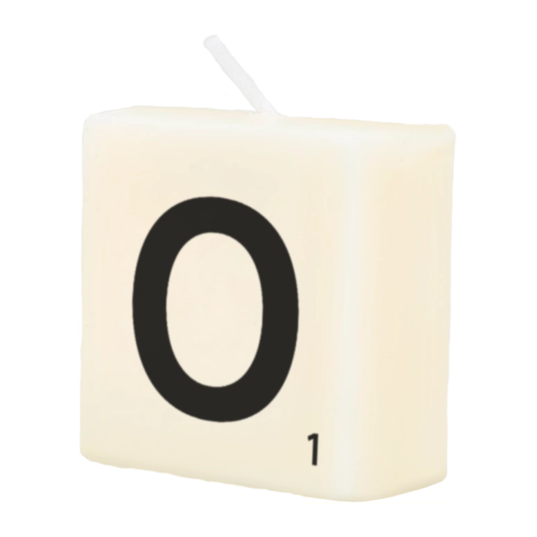 Letter Kaarsje - O