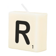 Letter Kaarsje - R